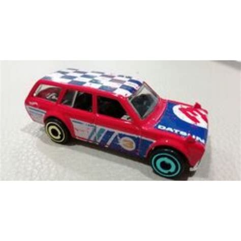 Hot Wheels Mystery Models Series Datsun Bluebird Wagon Red Sealed Pack Shopee