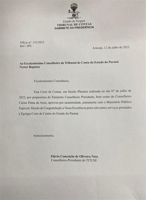 Conselheiro Nestor Baptista Recebe Homenagem Do Tribunal De Contas De