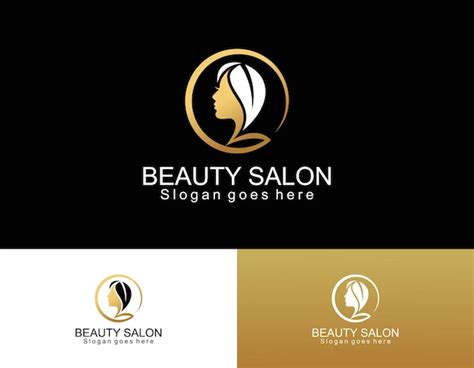 Premium Vector Luxury Hair Salon Logo Collection