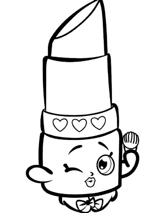 F Ciles Para Dibujar Shopkins Shopkins Dibujos Para Colorear De Los