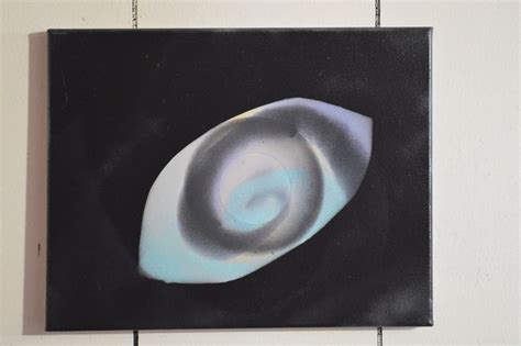 Art the Eye Illusion Art Trippy Art Large Stretched Canvas 16x20 - Etsy