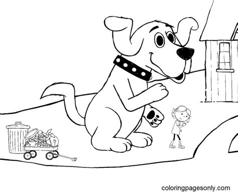 Clifford Para Colorear Y Pintar Im Genes Para Dibujar Gratis