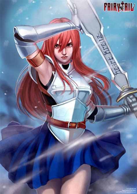 Erza Scarlet (Fairy Tail) by metalu on DeviantArt