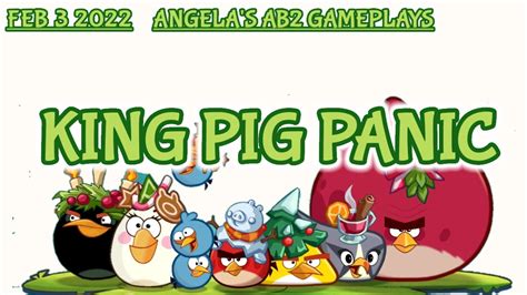 Angry Birds King Pig Panic Daily Challenge Today