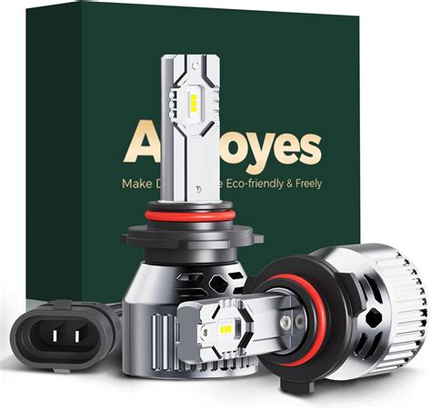 Autoyes Hb Led Headlight Bulbs High Beam Lm W Pair