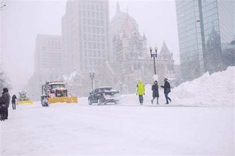 With 8-12 Inches Of Snow Predicted Tuesday, Boston Declares A 'Snow Emergency'