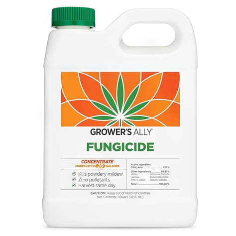 Growers Ally Fungicida Para Plantas Control De Tratamiento De Fungicidas Vegetales Para Moho