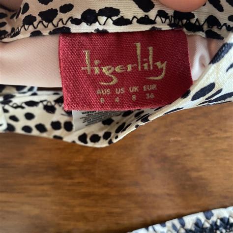 Tigerlily Bikini In Excellent Condition Top Is Size Depop