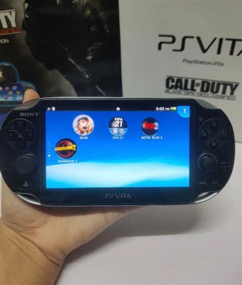 Sony PS Vita PCH 1106 Call Of Duty Black OPS Declassified Limited