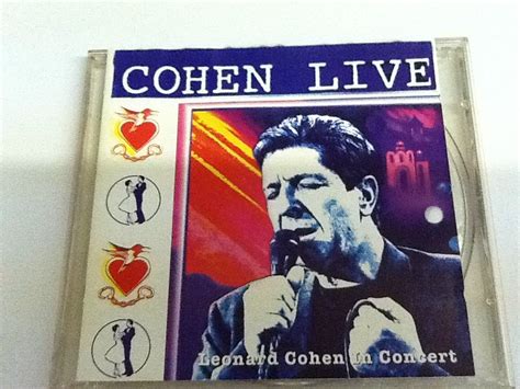 Leonard Cohen :: Cohen Live - Leonard Cohen In Concert Europe CD, Album ...