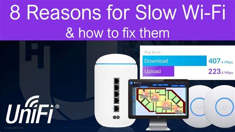 8 Reasons For Slow Wi Fi Speeds And How To Fix Them Youtube