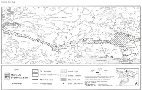 Restoule Provincial Park Map