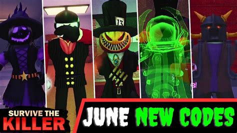 Survive The Killer Codes 2023 Roblox Survive The Killer Codes 2023 Codes In Survive The