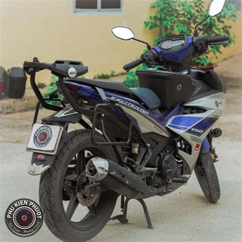 Baga sau và khung 2 bên givi xe exciter 150 Phu Kien Phuot