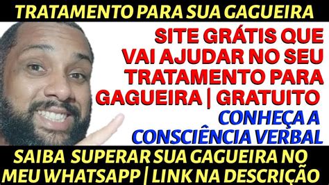 Site para Tratamento da Gagueira Gratuita Consciência Verbal YouTube