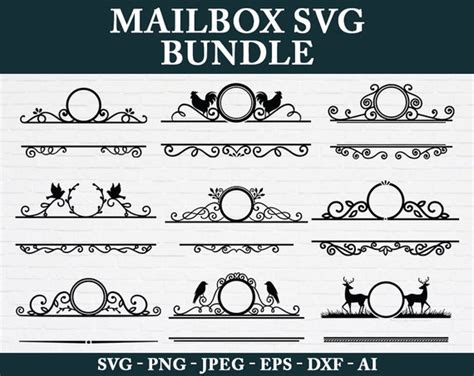 Cricut Mailbox Decal Svg