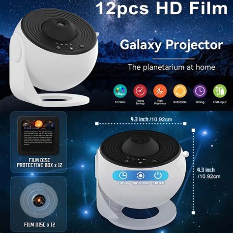 Star Projector 1 Planetarium Galaxy Projector Realistic Temu