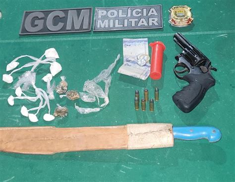 Homem é Preso Com Drogas E Armas Em Pedro Ii