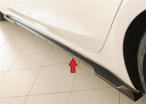 Rieger spoiler pod boční práh mont strana levá pro Tesla Model 3 003