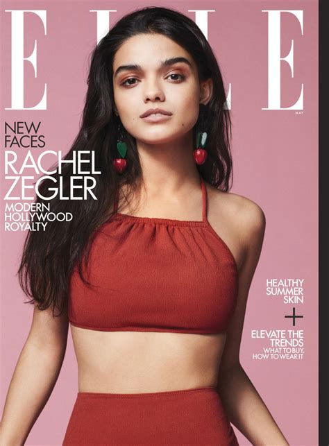 Rachel Zegler ELLE Magazine April 2022 Issue CelebMafia