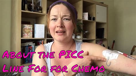 What Its Like To Have The Picc Line Put In For Chemo Youtube