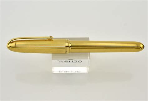 CARTIER LOUIS CARTIER GOLD PLATED FOUNTAIN PEN – PensEmpire