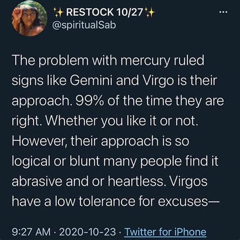 Virgo Queen On Instagram “i Always Get That Im Heartless But Abrasive