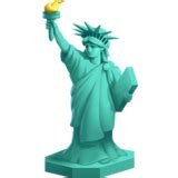 🗽 Statue of Liberty Emoji on Twitter Emoji Stickers 13.1