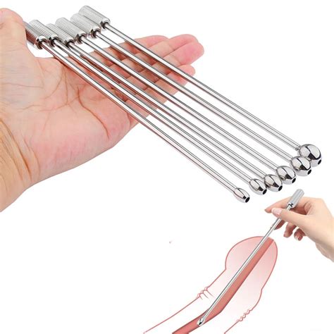 Sex Shop Stainless Steel Urethral Plug Urethral Sounding Penis Plug Urethra Stimulate Dilator