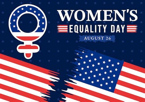 Premium Vector Womens Equality Day In United States Vector