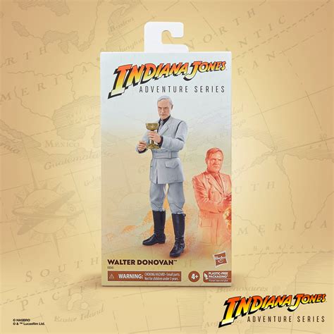 Indiana Jones Adventure Series Walter Donovan Inch Scale Action