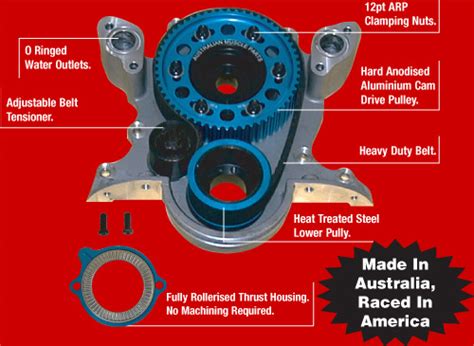 Australian Muscle Parts Timing Belt Drive System Valve Covers Oil