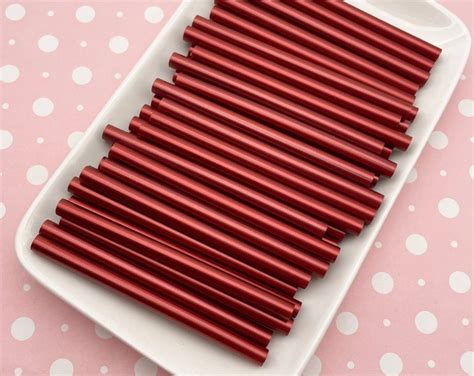 10 Pc Pastel Hot Glue Sticks For Kawaii And Decoden Mini Size Etsy