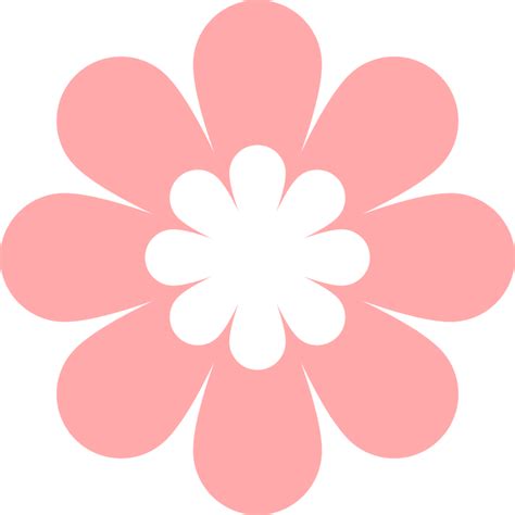 pink flower icon 28171245 PNG