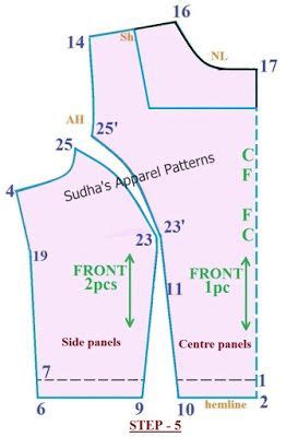 Sudha S Apparel Patterns How To Make High Neck Saree Blouse FREE