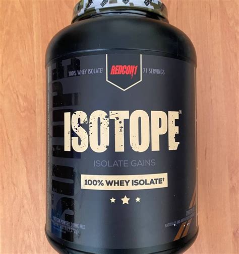 Isotope Whey Isolate Redcon