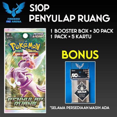 Promo Pokemon Tcg Indonesia Booster Box S P Penyulap Ruang Bonus