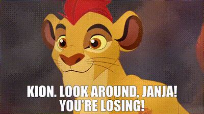 YARN Kion Look Around Janja You Re Losing The Lion Guard 2016