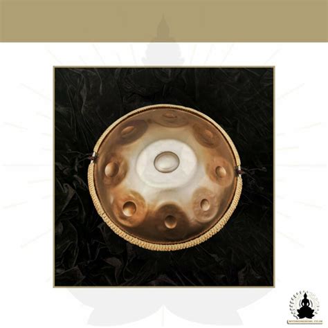 9 Note Handpan Golden D Minor Accessories Included