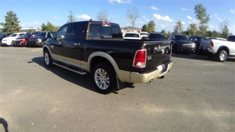 2014 Ram 1500 Laramie Longhorn 45 009 Miles Black Gold Pearlcoat 4d Crew Cab Hem 1c6rr6pt3es179492