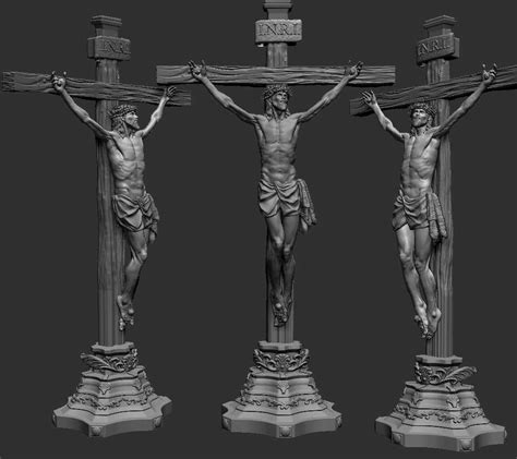 Christ on the Cross - Jesus 3d print - ZBrushCentral