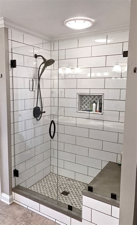 Frameless Shower Glass With Benches Transitional Bathroom Other By Clinton Glass Company