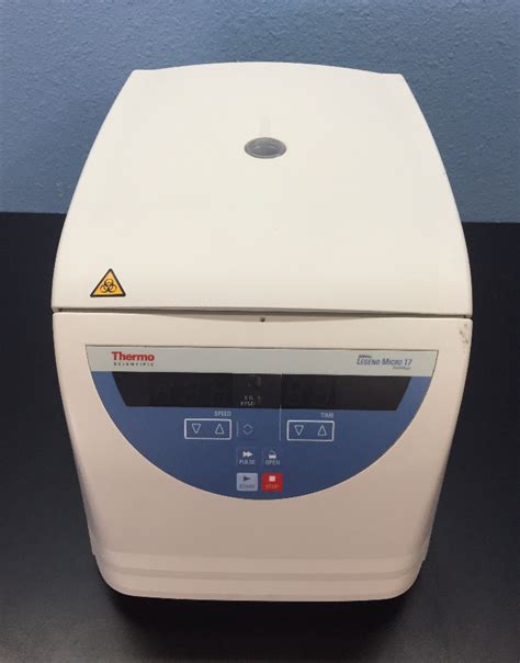 Thermo Scientific Sorvall Legend Micro 17 Centrifuge