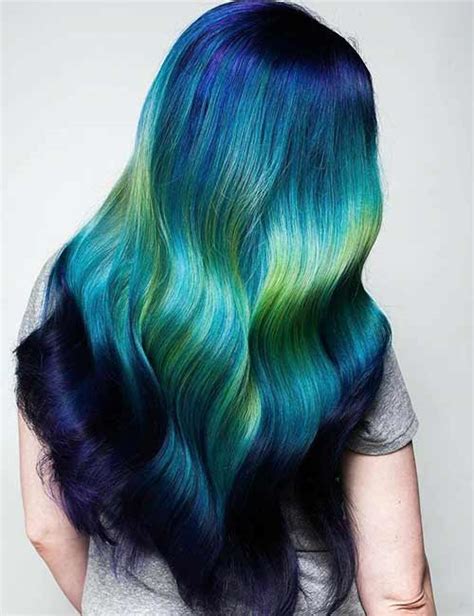 25 Mesmerizing Mermaid Hair Color Ideas