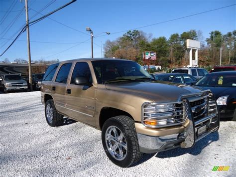 2000 Sunset Gold Metallic Chevrolet Tahoe Ls 4x4 57877164 Photo 3