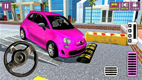 Car Parking Simulator Girls Small City Car Drive Levels