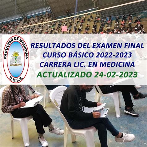 Resultados Del Examen Final Curso B Sico Carrera Lic En