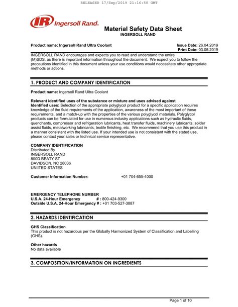 Sulphur Safety Data Sheet Teck 2