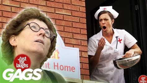 Nurse Dropping Pee On People Blind Man Homeless Prank And MORE Just