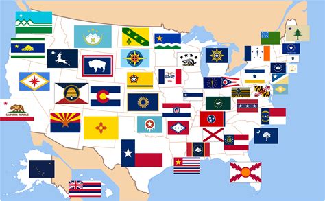 Went Ahead And Changed Every US State Flag That I Thought Needed It